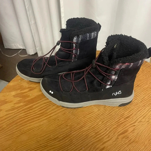 ryka men’s black high top sneaker  size 8.5 - Picture 2 of 7